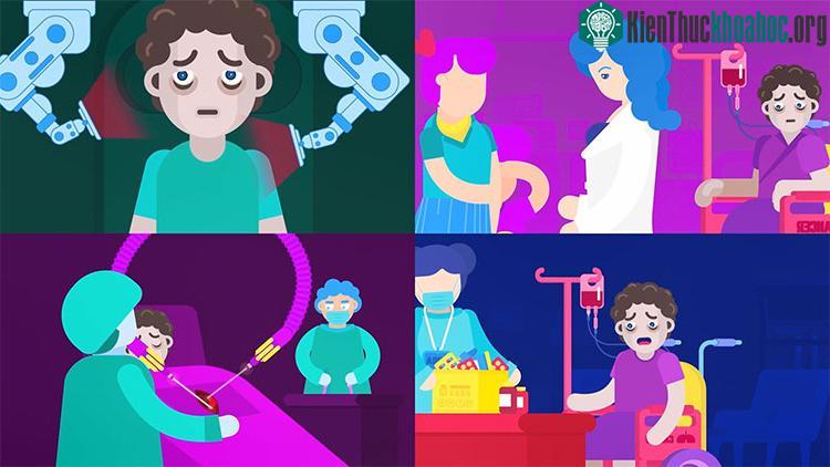 Có nhiều nguyên nhân gây ra ung thư như: lão hóa, di truyền, chế độ ăn uống...