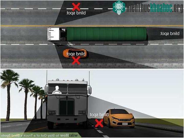 Đi gần xe container, làm sao để an toàn? ảnh 1