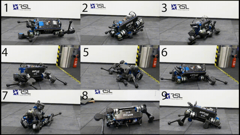 Chú chó robot ANYmal sau khi được huấn luyện đã trở nên nhanh nhẹn hơn và tối ưu sử dụng năng lượng hơn