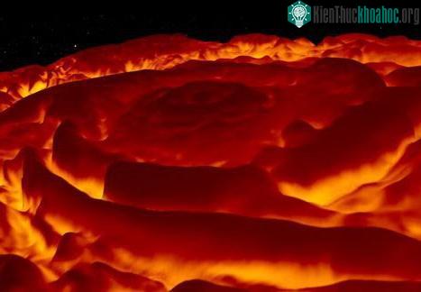 sao Hỏa trước và sau khi bị bão bụi bao phủ - (ảnh: NASA).