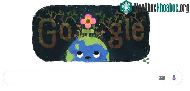 Biểu tượng Google Doodle hôm nay 20/3.