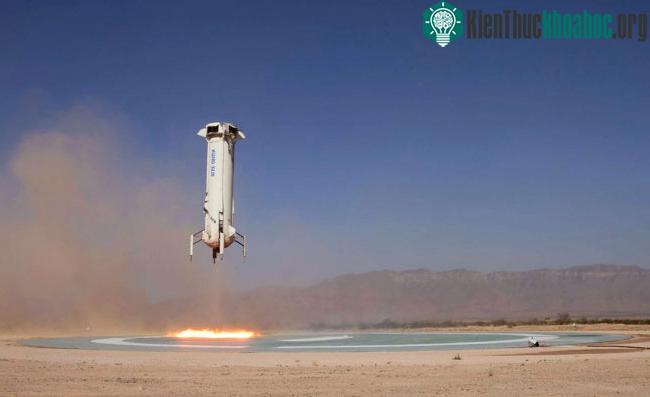 Chuyến bay thử nghiệm thành công thứ mười của Blue Origin ảnh 0