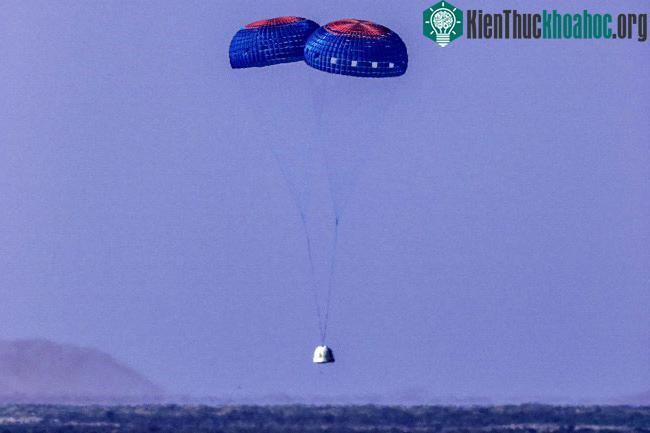 Chuyến bay thử nghiệm thành công thứ mười của Blue Origin ảnh 1