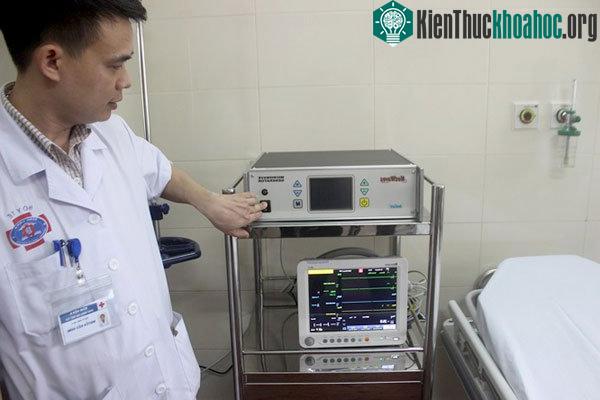 Hệ thống đốt u bằng sóng viba tại BV K.