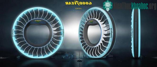 Lốp xe kiêm cánh quạt: Là bánh xe đi trên mặt đất nhưng có thể biến thành cánh quạt khi bay ảnh 2