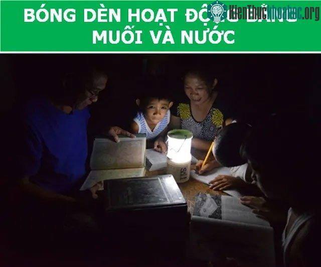 Bóng đen hoạt động bằng muối