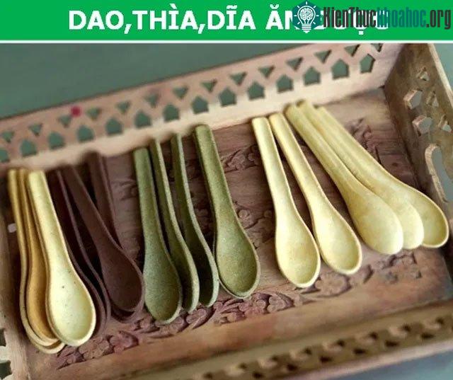 Thìa, dao, dĩa ăn được