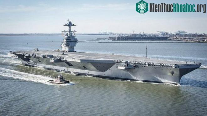 Tàu sân bay USS Gerald R. Ford.