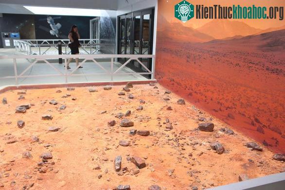 Mô phỏng bề mặt sao Hỏa tại KSC