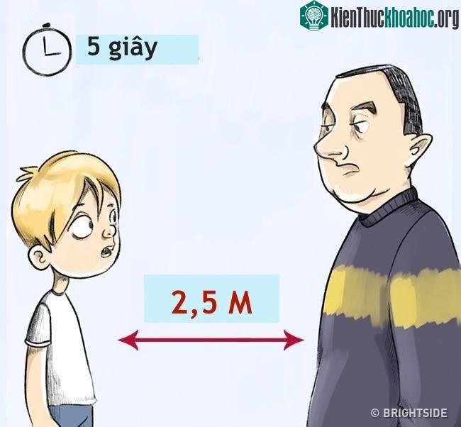 Giữ khoảng cách và hạn chế nói chuyện với người lạ