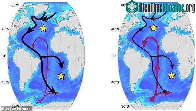 Cách thức AMOC vận hành thời gian gần đây y hệt cách nó đã hoạt động và đẩy Trái đất vào một loạt kỷ băng hà gần 1 triệu năm về trước.