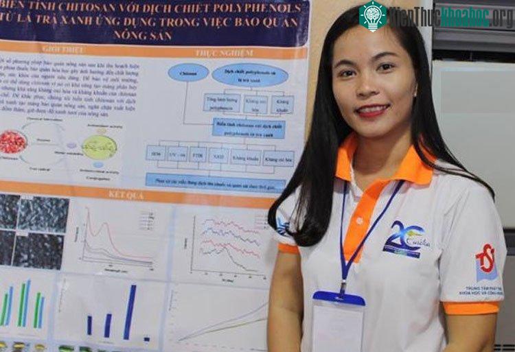 Bùi Thị Khánh Linh - tác giả dung dịch sinh học bảo quản nông sản.