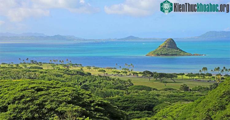 Khu vực vịnh Kāne'ohe ở Hawaii.