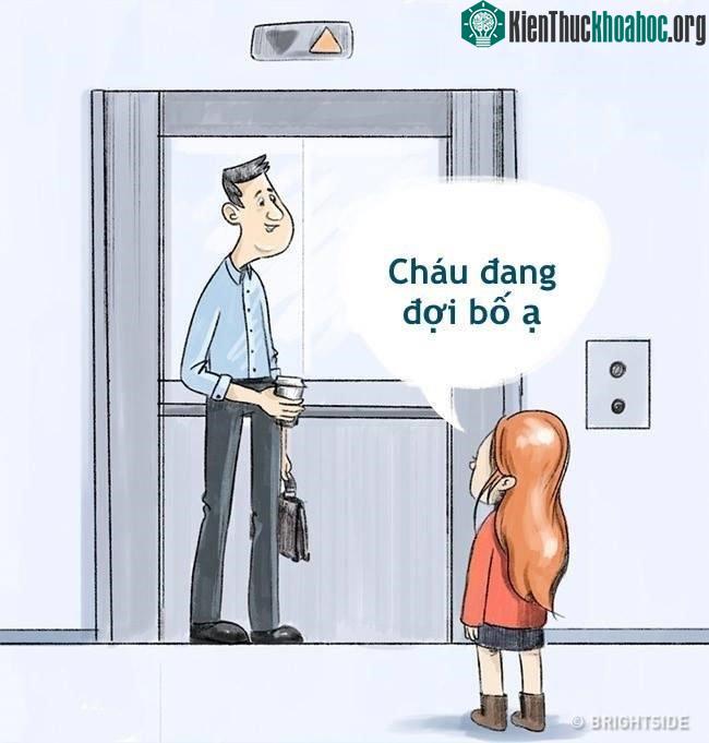 Không sử dụng thang máy một mình hoặc đi một mình cùng người lạ