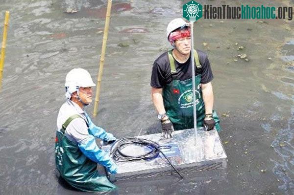 Nước sông Tô Lịch "hồi sinh" sau một tuần "giải cứu" ảnh 2