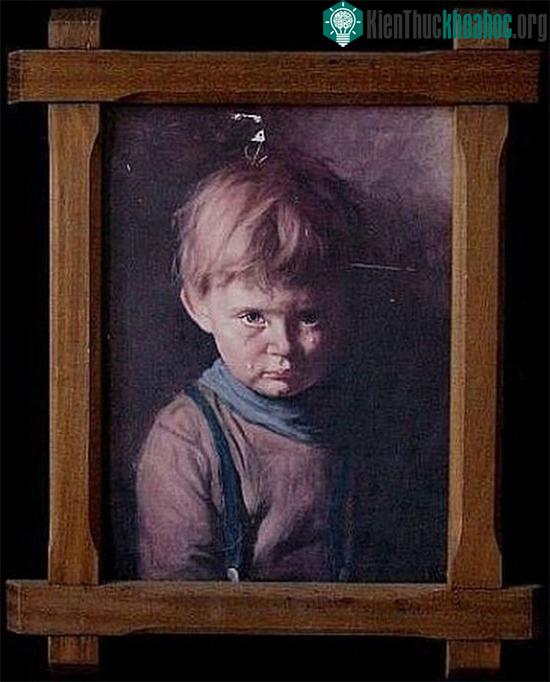 Bức tranh The Crying Boy