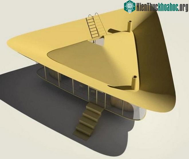 Với thiết kế này, bạn có thể ngụp lặn ngay trên nóc nhà mà không cần ra biển ảnh 3