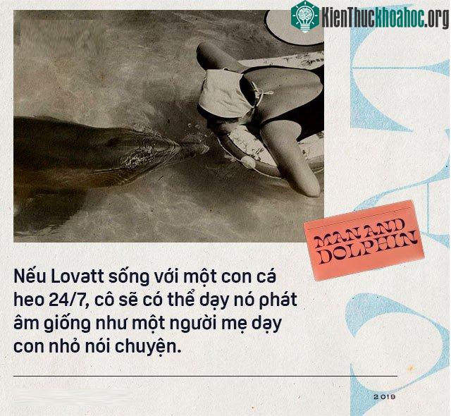 Năm 1965, một cô gái dạy cá heo nói Tiếng Anh, cuối cùng con cá đã yêu cô ấy điên cuồng ảnh 6