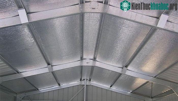 Nên có trần nhà, với khoảng cách từ trần đến mái nhà càng xa càng tốt.