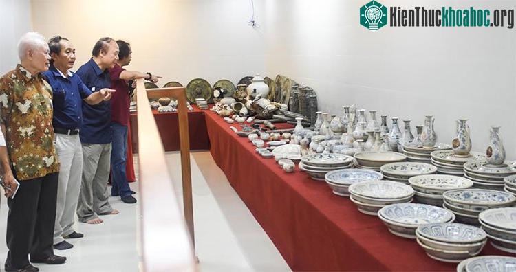 Quảng Ngãi trưng bày "kho cổ vật" của 9 con tàu đắm trên vùng biển Việt Nam.