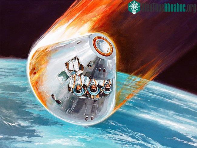 Mô đun chỉ huy của Apollo 11. (Ảnh: NASA).