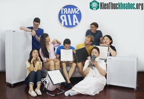 Các thành viên của dự án Smart Air