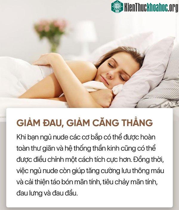 Giảm đau, giảm căng thẳng