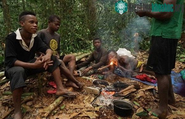 Họ sử dụng âm nhạc tuyệt như một lời "xin phép" với thần rừng Bobee trước mỗi buổi đi săn.