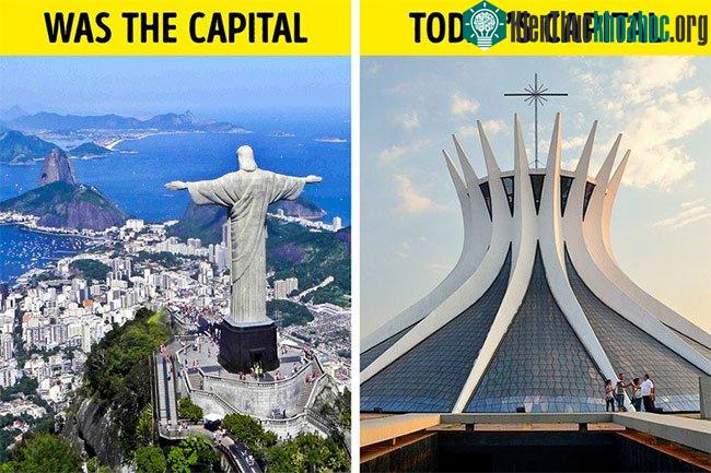 Thủ đô của Brazil là Rio de Janeiro