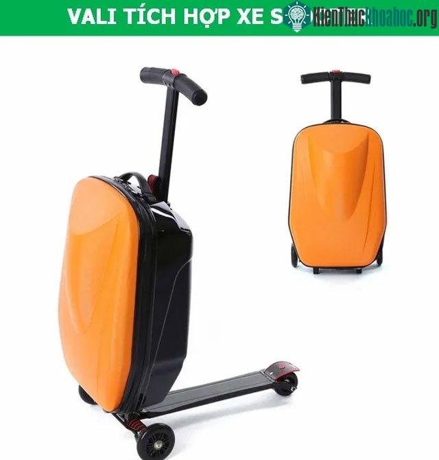 Vali tích hợp xe scooter