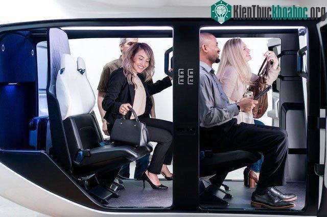 Nội thất của taxi bay này được thiết kế tùy chỉnh theo yêu cầu của các đơn vị vận hành