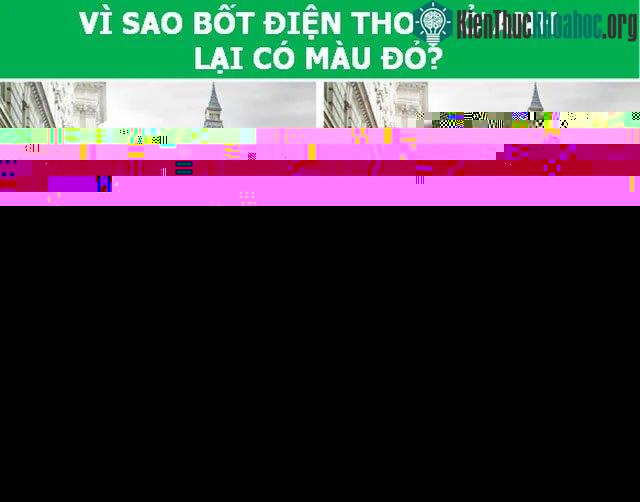 Bốt điện thoại màu đỏ