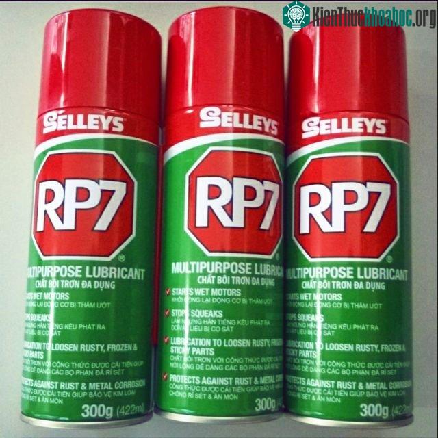 Dầu RP 7 giúp bảo vệ kim loại chống rỉ sét và ăn mòn.