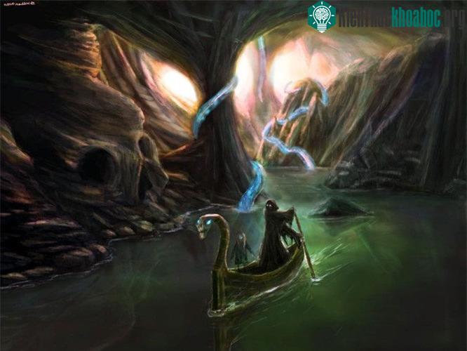 Nước sông Styx vô cùng nguy hiểm khi có thể ăn mòn mọi thứ.