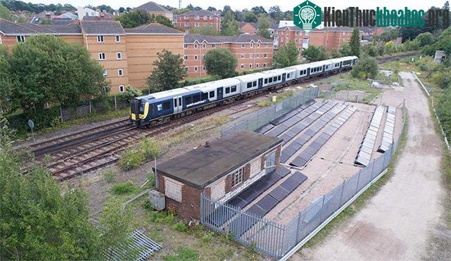 Trại quang năng ở Aldershot nhìn từ trên cao