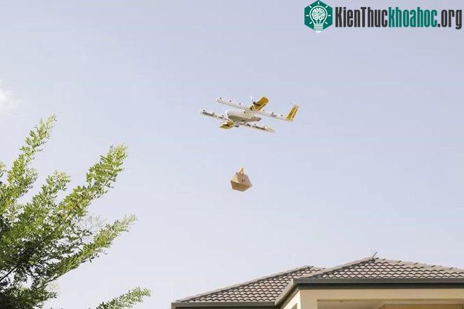 Máy bay giao hàng của Wing. (Ảnh: Wing).