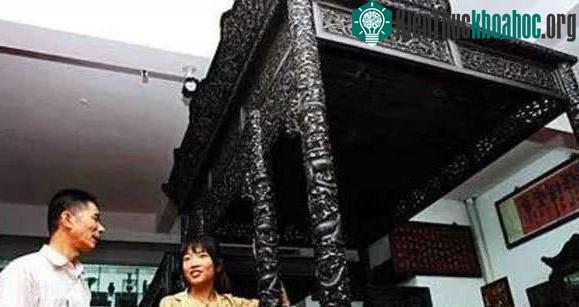 Chiếc giường hoàng cung ngự dụng duy nhất ở Trung Quốc.