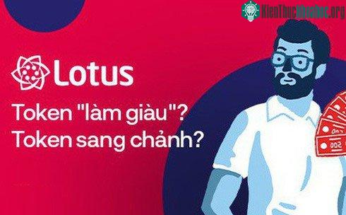 Token là đơn vị năng lượng trên mạng xã hội (MXH) Lotus.