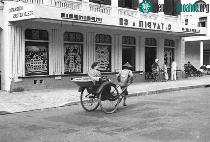 Nhà xuất bản G. Taupin et Cie ở ngã ba Rue Paul Bert - Boissière.