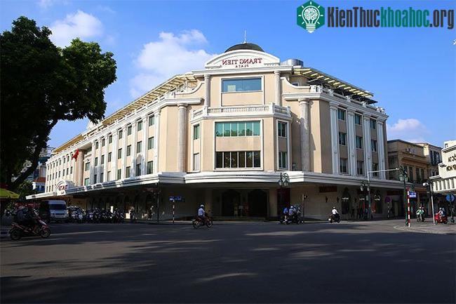 Trung tâm thương mại Tràng Tiền Plaza.