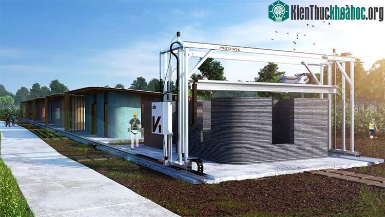 Một ngôi nhà in 3D