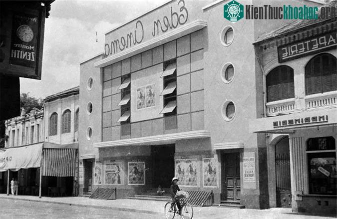 Rạp Eden trên phố Rue Paul Bert.
