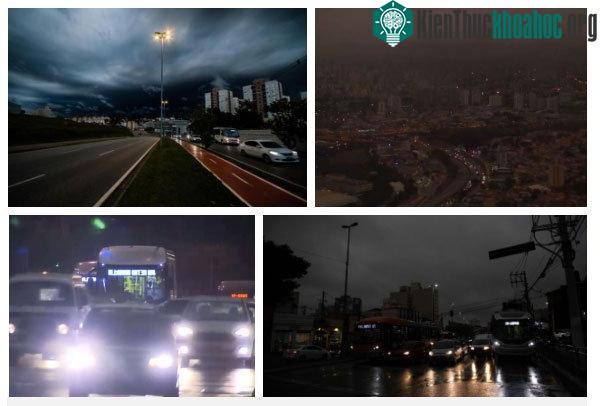 Hình ảnh được ví như "tận thế" ở São Paolo - đô thị đông dân nhất Brazil.