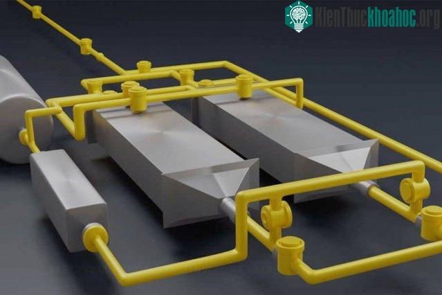 Phương pháp này dựa trên khả năng lọc không khí của một tấm vật liệu được cấp năng lượng bởi điện hóa học.