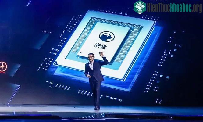 Buổi lễ ra mắt chip Hanguang 800.