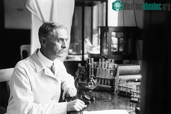 Karl Landsteiner dùng máu của chính mình để thí nghiệm.
