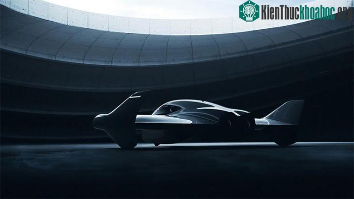 Bản vẽ concept của chiếc xe bay cất hạ cánh thẳng đứng của Boeing và Porsche.