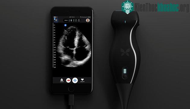 “Butterfly IQ” có kích thước tương đương một chiếc tông-đơ điện.
