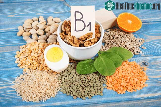 Thực phẩm giàu vitamin B1.