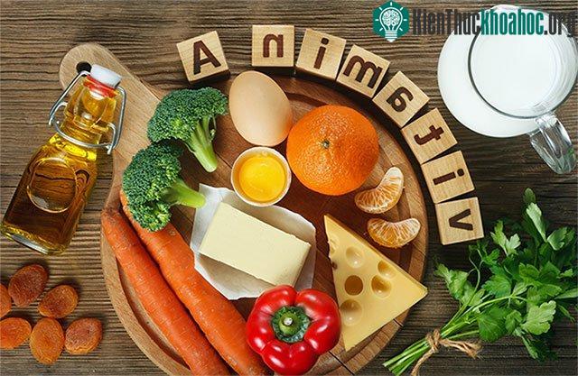 Vitamin A giúp ích cho quá trình tăng trưởng của tế bào.